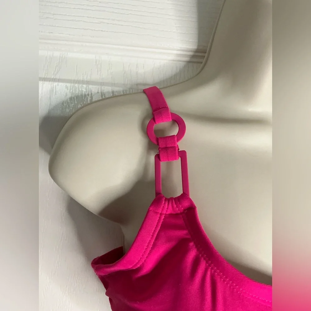 🩷 NWT💕Women's Ring Detail Hidden Underwire Bikini Top - Shade & Shore - Picture 9 of 16